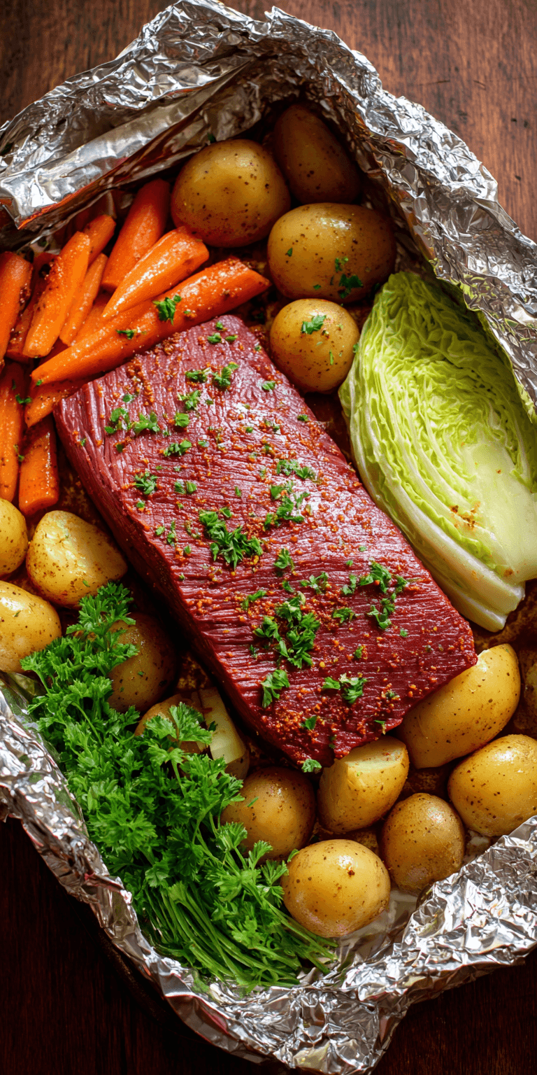 Baked Corned Beef in the Oven served warm with cozy spices