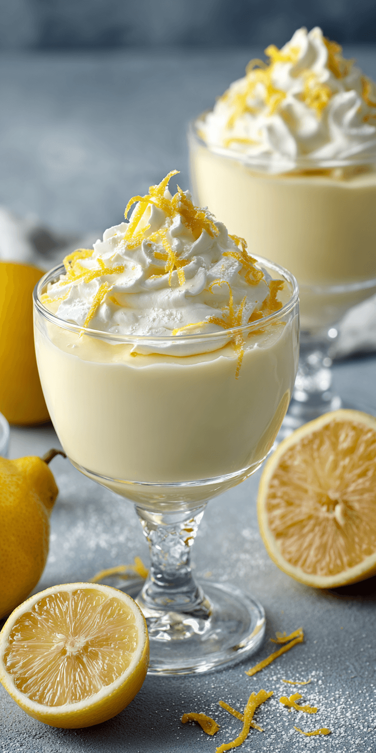 Homemade Lemon Mousse Recipe served warm with cozy spices