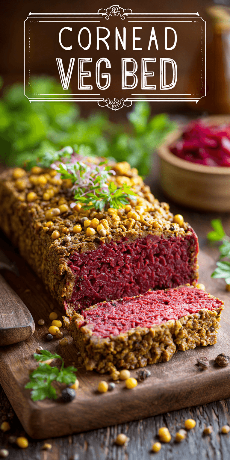 Amazing Vegan Corned Beef! served warm with cozy spices