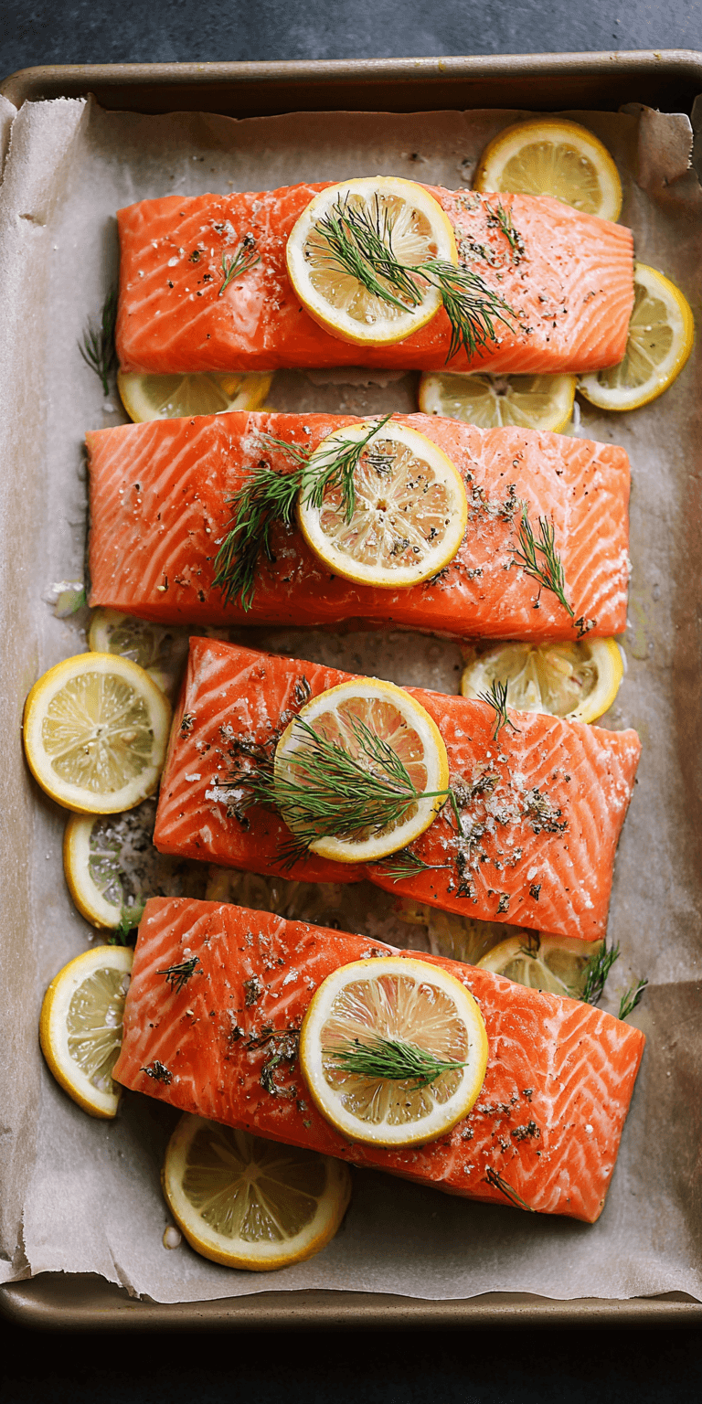 Baked Salmon served warm with cozy spices