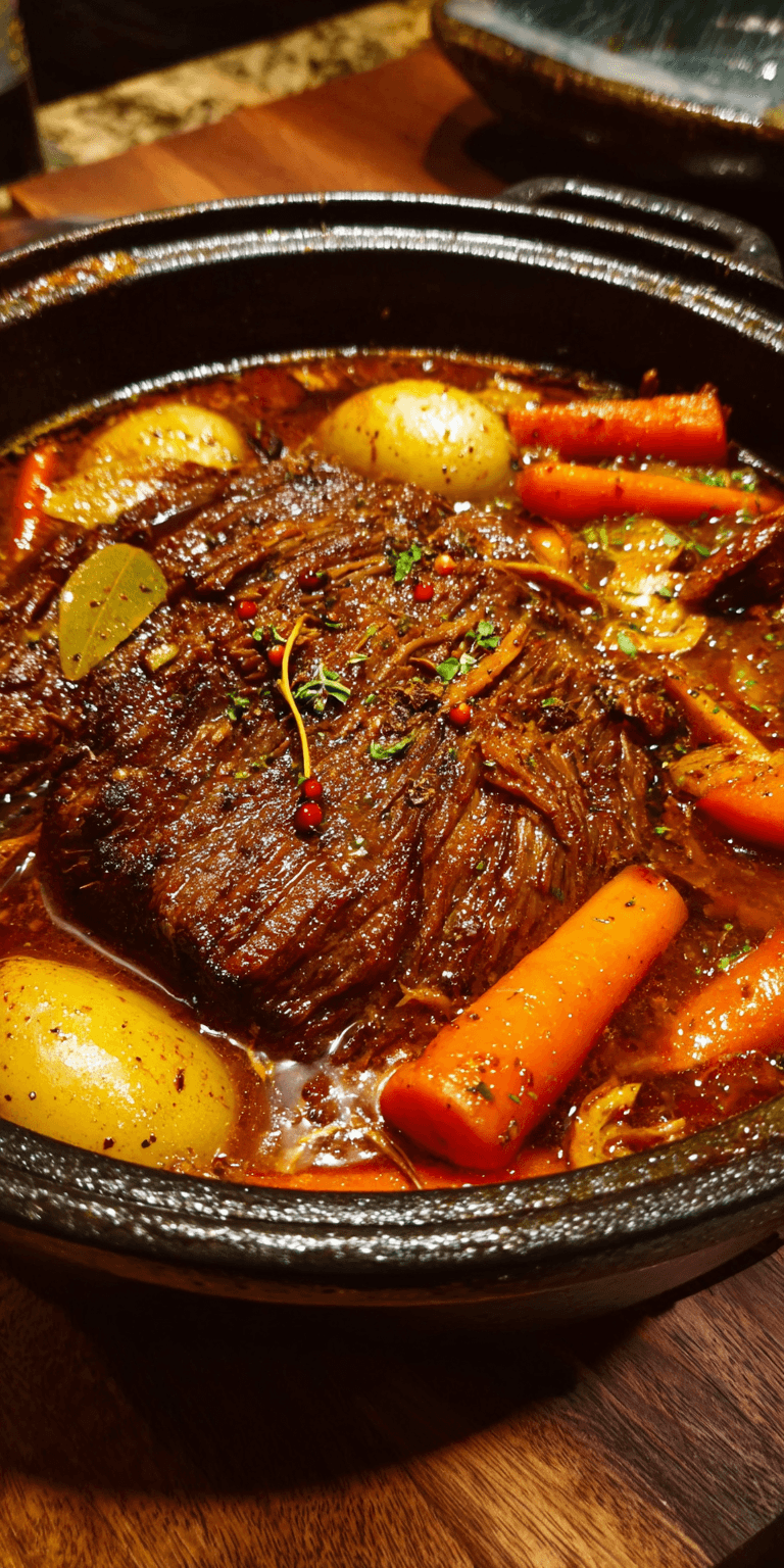 Corned Beef from Scratch served warm with cozy spices