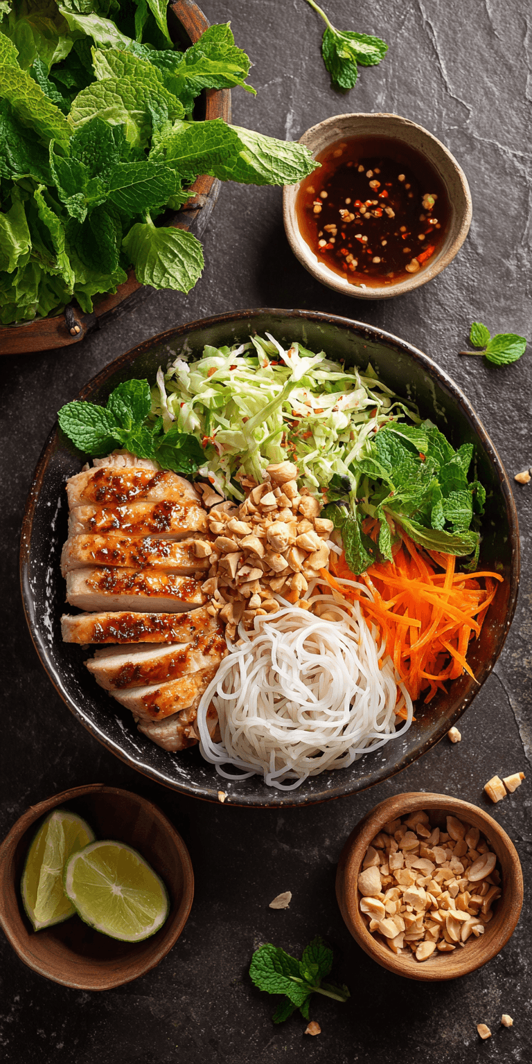 Spring Roll Bowls served warm with cozy spices