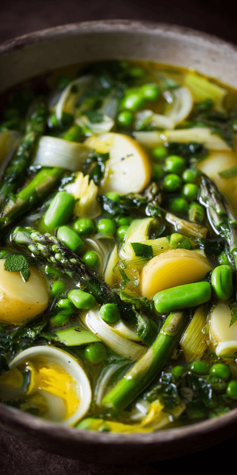 Spring Soup Recipes Vegetarian served warm with cozy spices