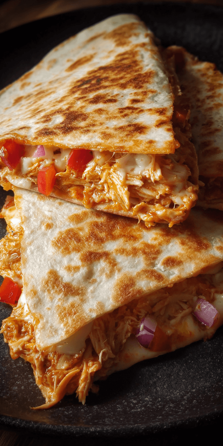 Chicken Quesadillas Simple Dinner Ideas served warm with cozy spices