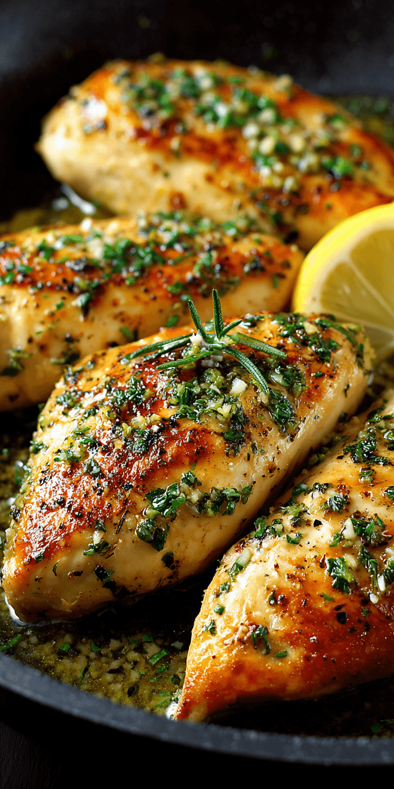 Citrus & Herb Chicken Breast served warm with cozy spices