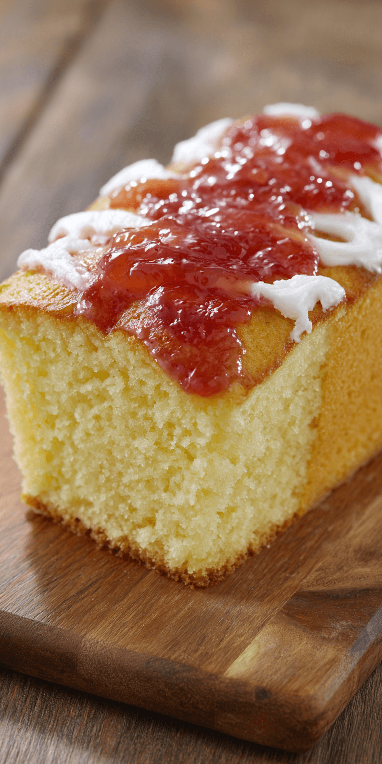 Hawaiian Guava Cake served warm with cozy spices