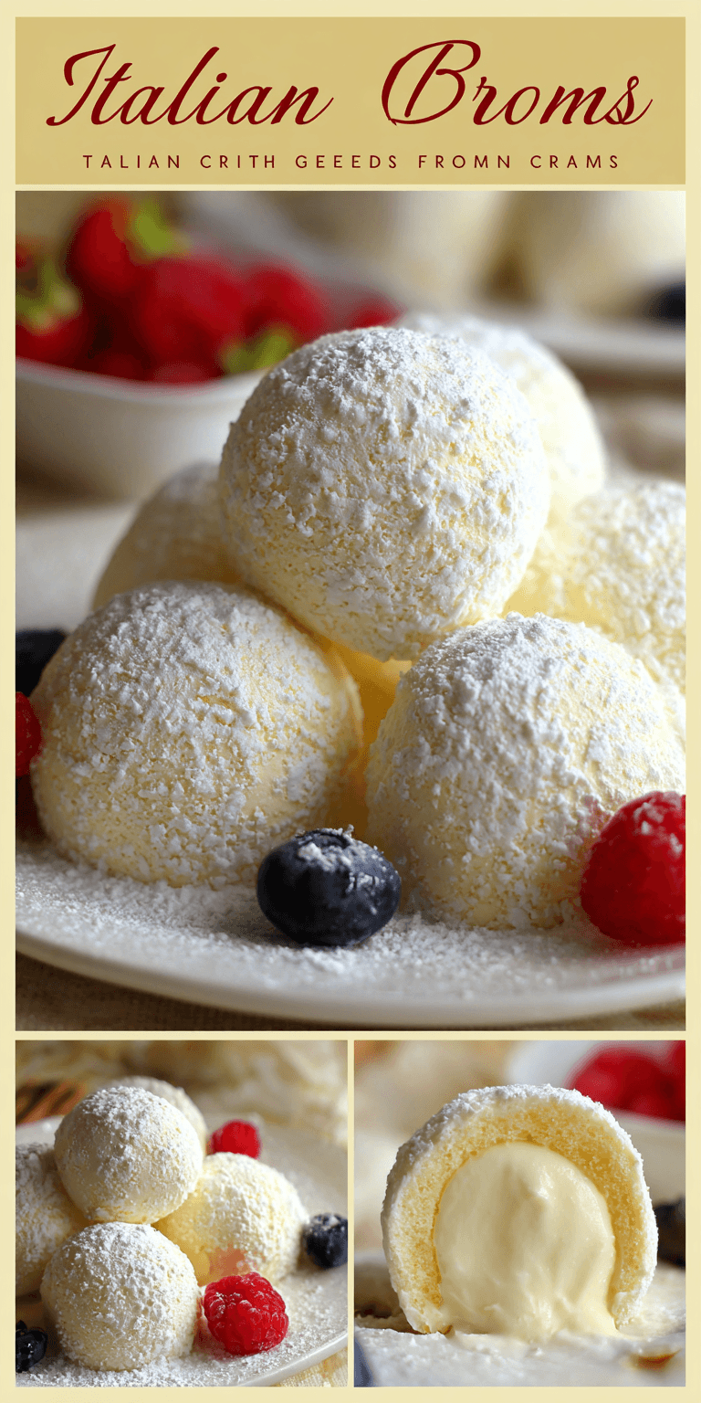 Italian Cream Bombs served warm with cozy spices