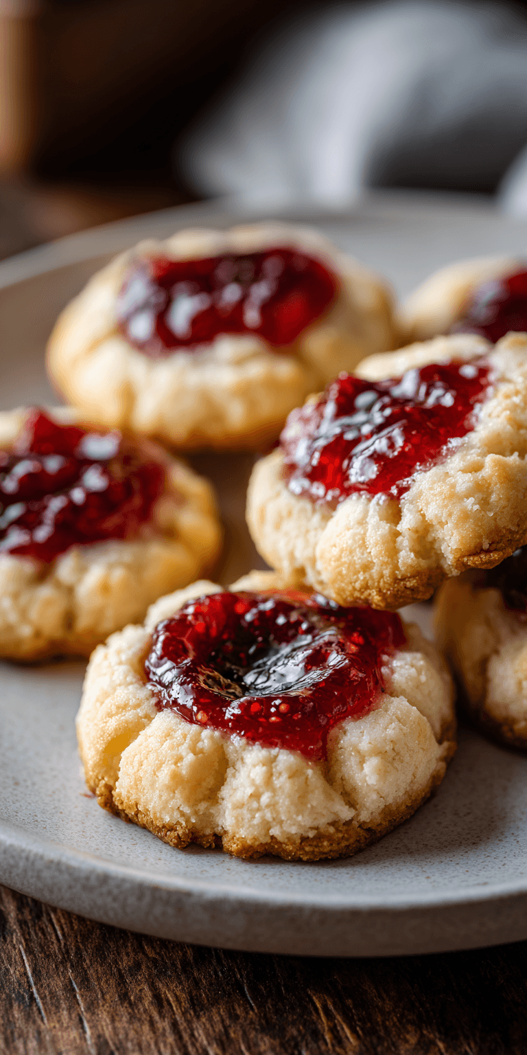 Strawberry Cookies served warm with cozy spices
